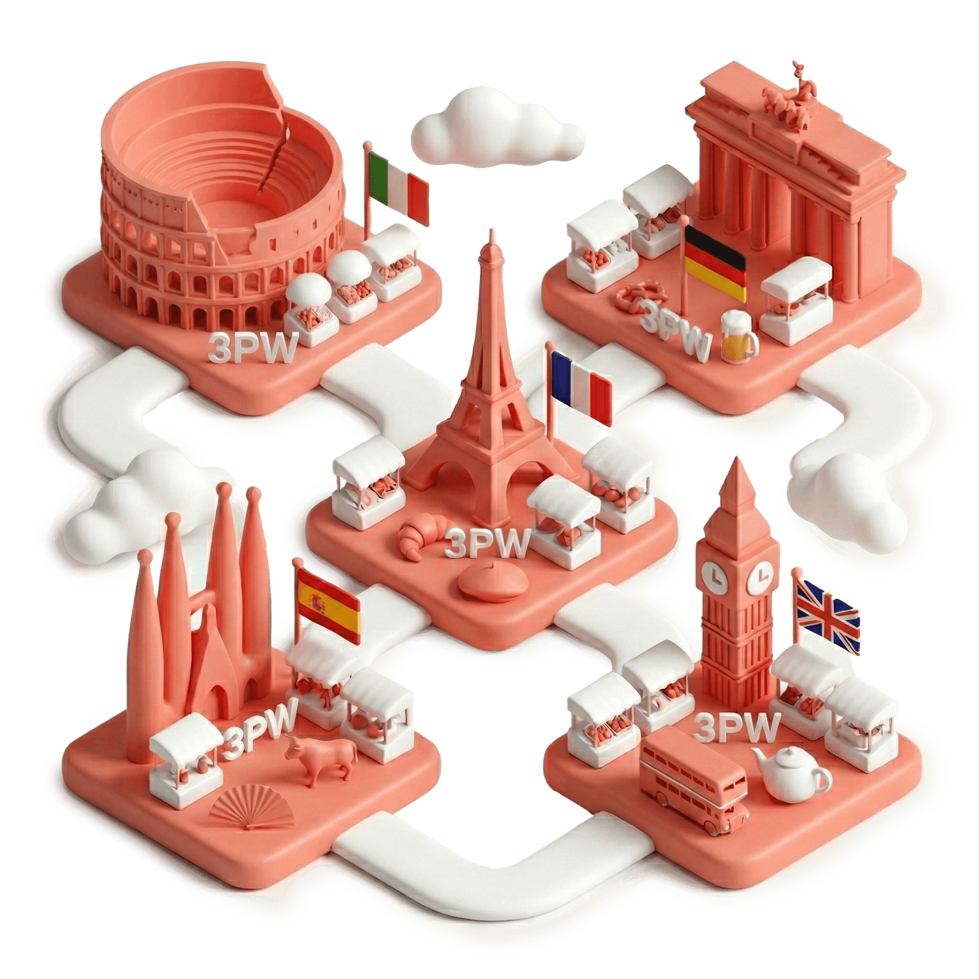 Active in 5 European Markets